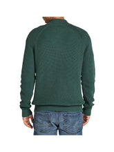 TIMBERLAND Timberland Maglione Testurizzato con Zip a un Quarto Williams River da Uomo in verde scuro Verde